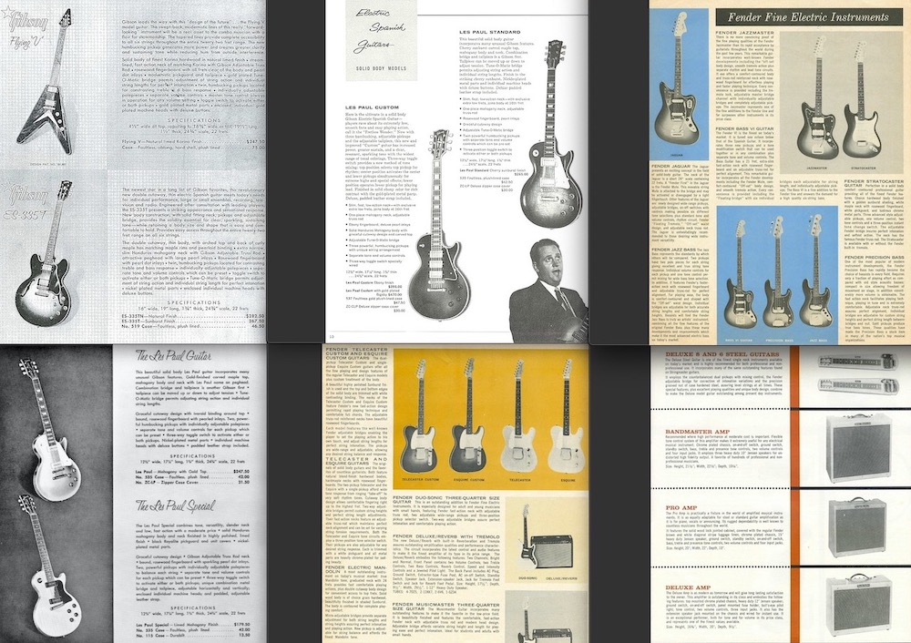 Vintage Guitar Catalogs