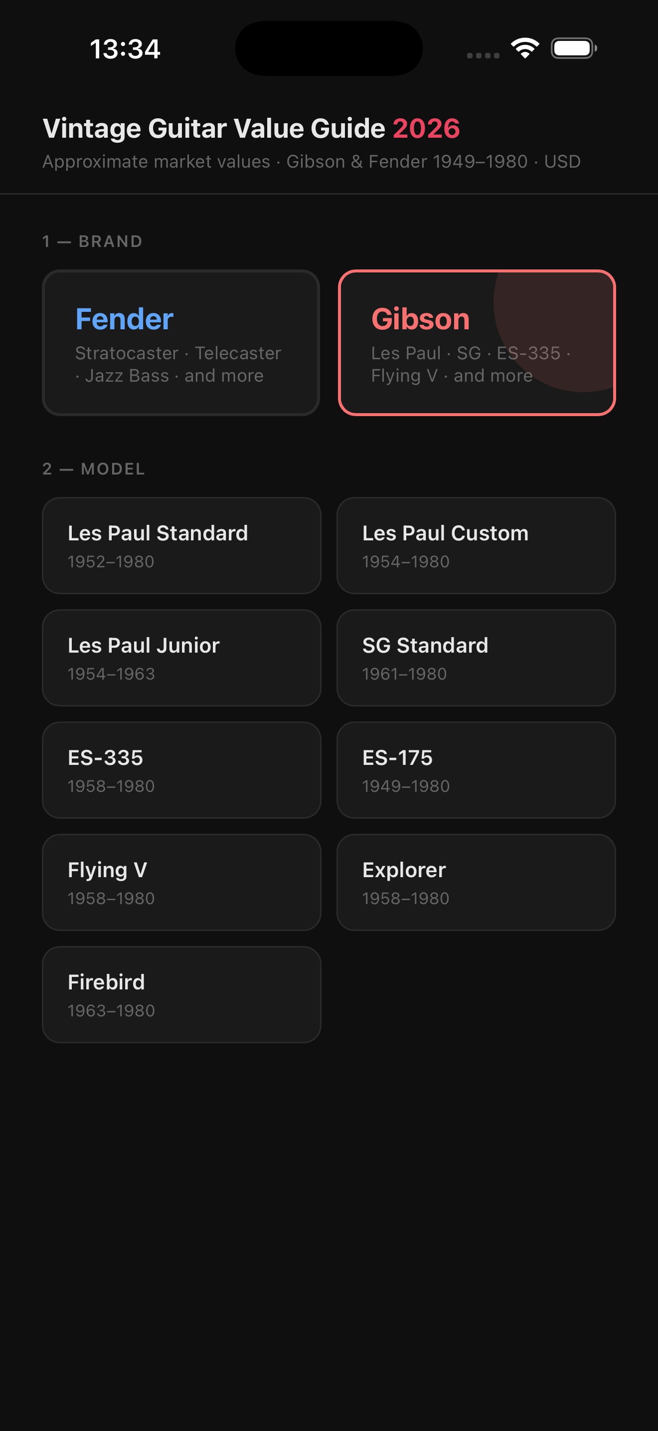 Model selection